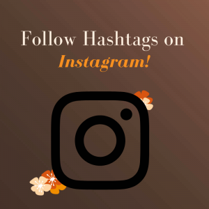 Follow hashtags on Instagram!