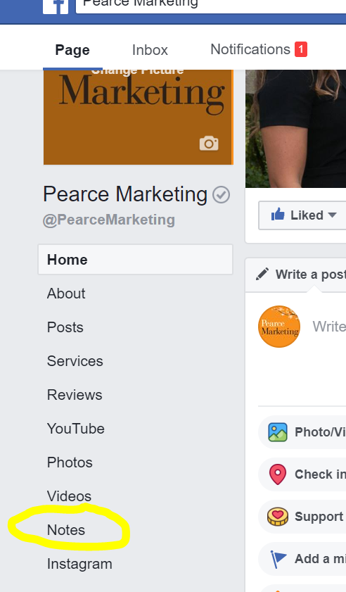 How to add a privacy policy to Facebook | Pearce Marketing, East Sussex