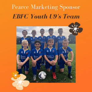 Pearce Marketing Sponsor EBFC youth U9's team!