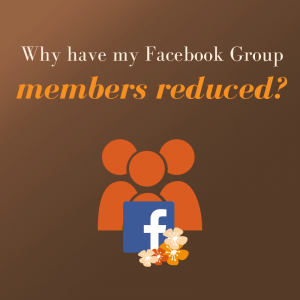 Why have my Facebook Group members reduced?