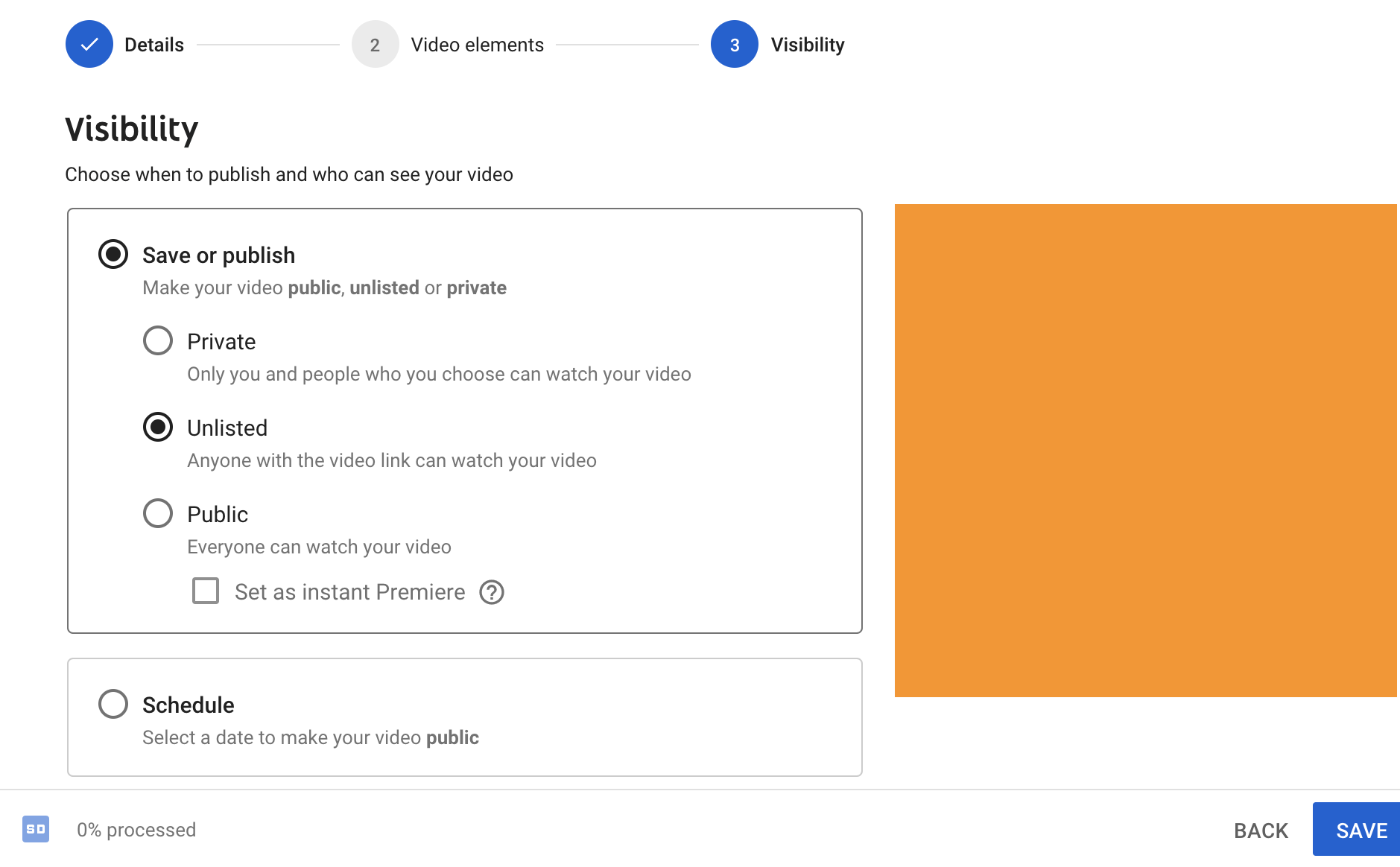 how to gate video content on youtube using unlisted video settings - Pearce Marketing